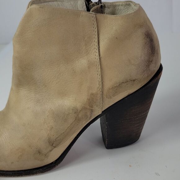 Freebird By Steven Detroit Cream Women's Booties - Picture 16 of 16